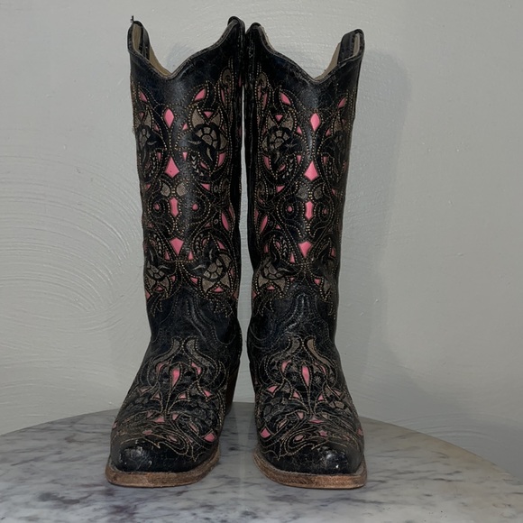 Corral goat leather boots - Picture 2 of 8